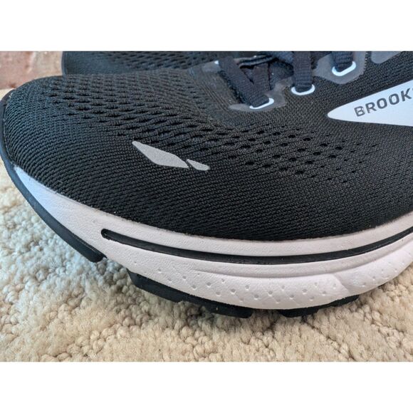 Brooks Ghost 15 Running Shoes Women Size 10 Black Cushion Neutral - Picture 10 of 12